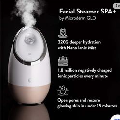 Facial Steamer SPA+ Multi-Functional Nano Ionic Facial Sauna & Humidifier - NEW

