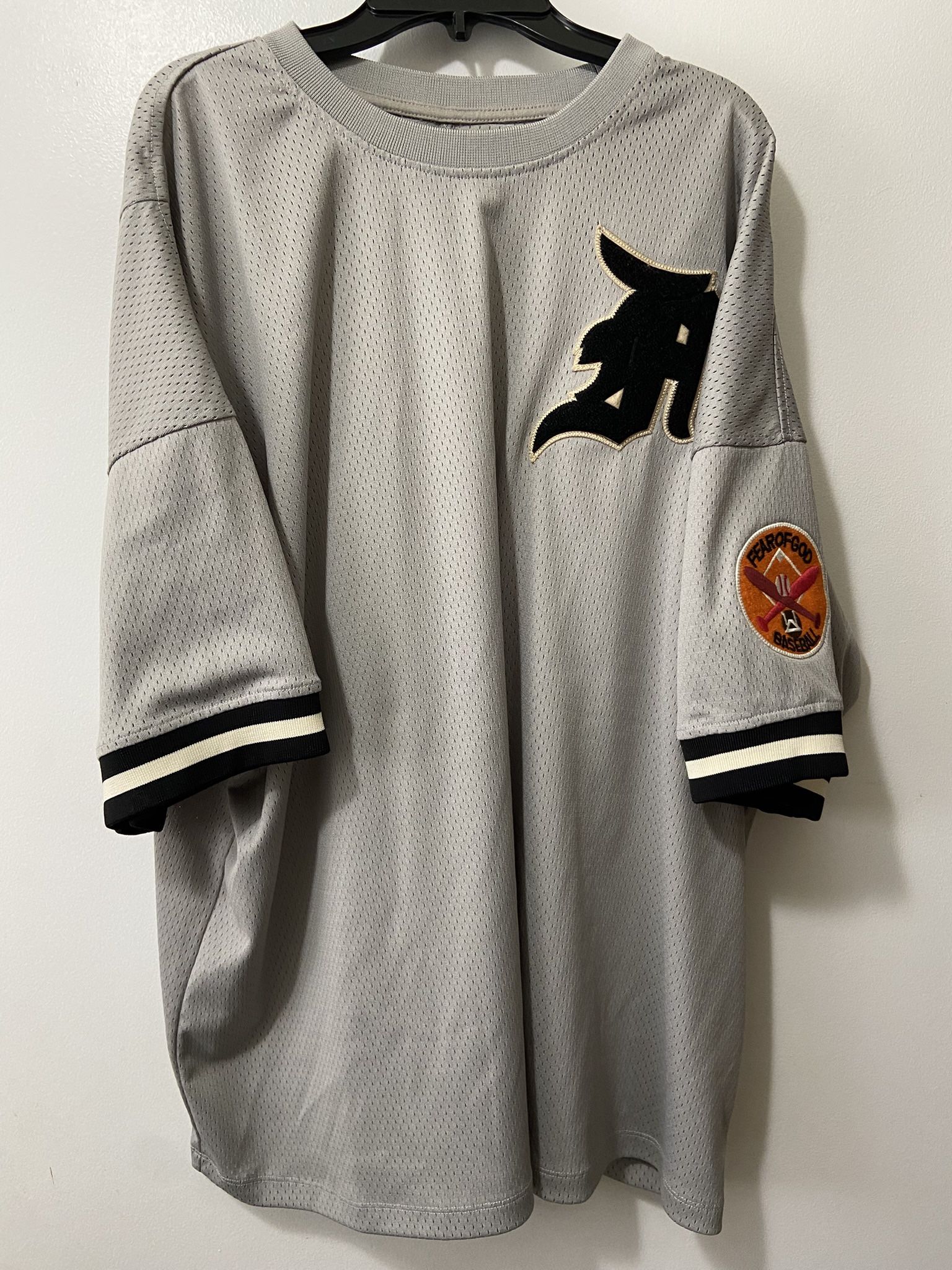 Fear of God 2017 Baseball Tee Manuel Collection Large Used Great Condition