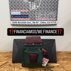 (8017)OCCIDENTAL LEATHER Oxylights 2Pouch Tool Bag**(FINANCIAMOS/WE FINANCE)**