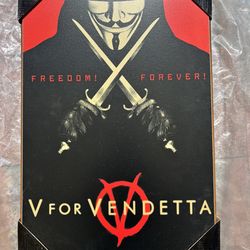 V for Vendetta wall plaque