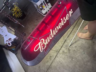 Budweiser hanging light
