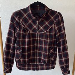 Flannel  Zipper Jacket 