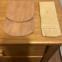 Vintage Leather Dart Wallets