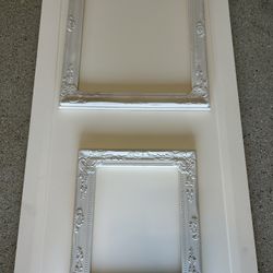 White Antique Frames 