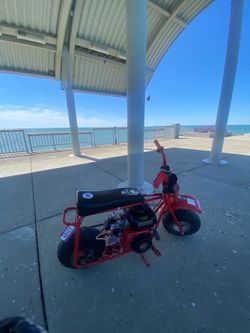 224cc mini bike, looking for dirtbike or 4 wheeler.