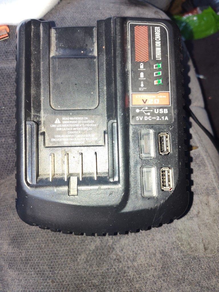 Milwaukee,Rigid, and DeWalt Battery Charger 