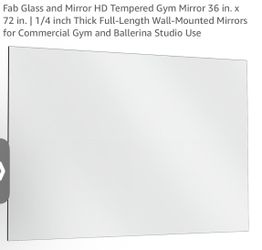 Brand New Big Mirror 