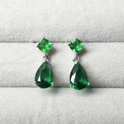 Emerald Earrings