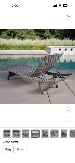SunVilla Julia Woven Chaise Lounge