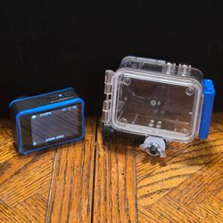 Sharper Image 4k Action Camera - Blue
