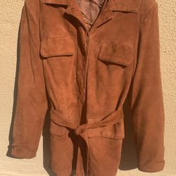 Marco Pierguidi  “Donna” Suede Woman’s Jacket