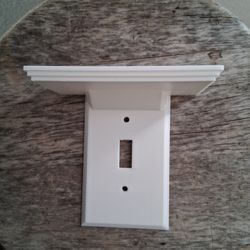 Light Switch Cover W Mini Shelf