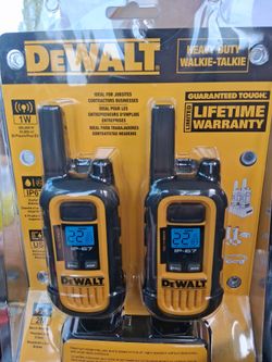 DEWALT WALKIE TALKIES