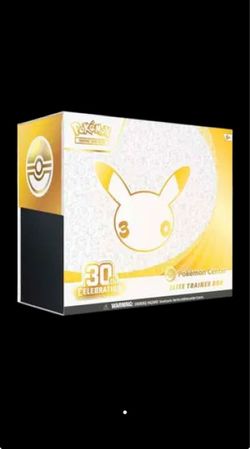 Pokemon 30th Celebration Pokemon Center Stamp Elite Trainer Box ETB (x2)
