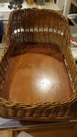 very delicate but terrific little baby doll rocker bed