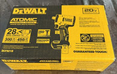 New Dewalt Atomic Impact Wrench