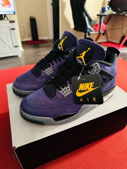 Jordan Retro 4 Lakers