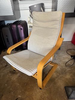 IKEA wood rocking chair