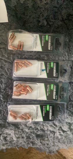 Titanium Plasma Electrodes & Cutting Tips 4-Pack