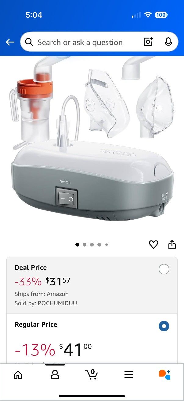 Air Compressor Nebulizer