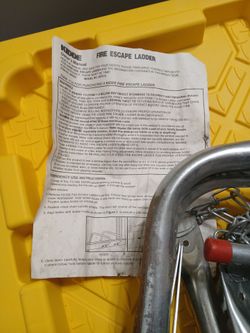 Kidde 2nd floor Fire Escape Ladder