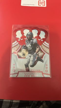 Kalija Lipscomb RC 2020 Panini Chronicles Draft Picks Crown Royale #67 - Chiefs