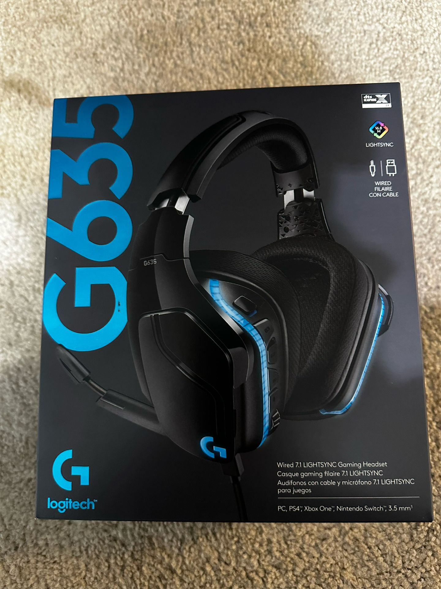 Logitech G365 Headphones - Brand New
