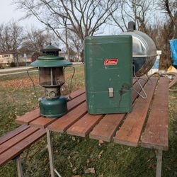 1956 Coleman Kerosene Gas Lamp 