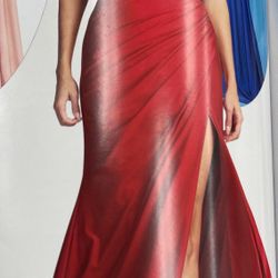 Green Off-Shoulder Formal Dress – Size 20 – Worn Once