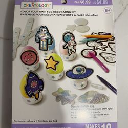 Color Your Own Egg Decorating Kit NEW 