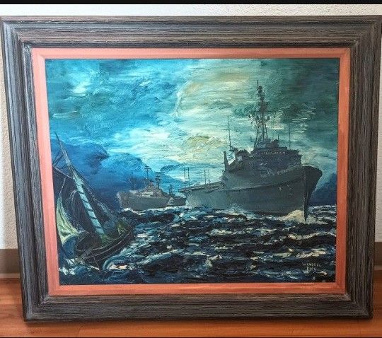 Fisherman Wharf Painting 