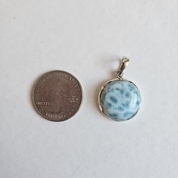 Larimar Pendant 