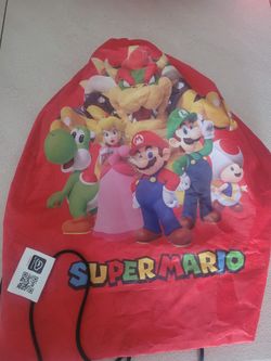 Super Mario Drawstring Bag, My Nintendo Play Tour 2024