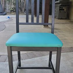 Chairs, Heavy duty metal padded