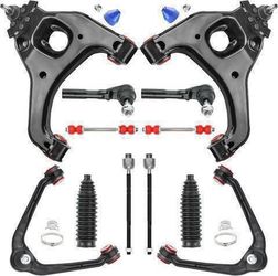 GMC 12pc RWD Front End Upper & Lower Control Arms Suspension Kits