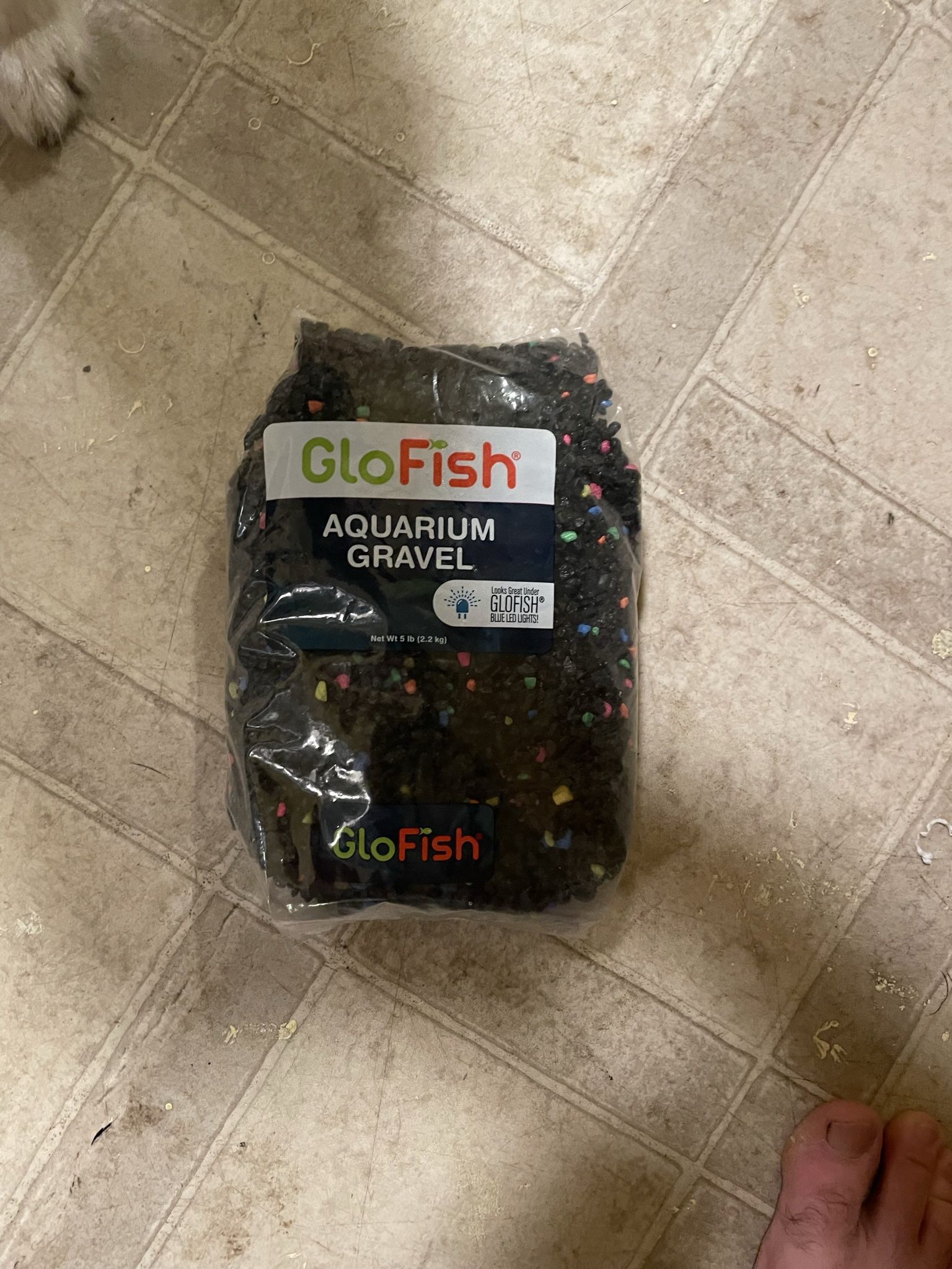 1 Bag Of Aquarium Gravel