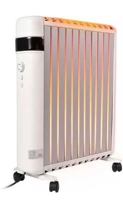white heater