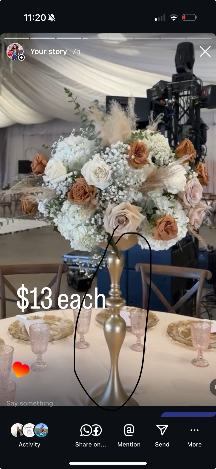 Vase For Centerpieces 