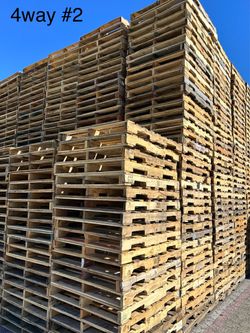 CUSTOM PALLETS - 4WAY #1 - 4WAY #2 - BLOCK - REGULAR 2WAY
