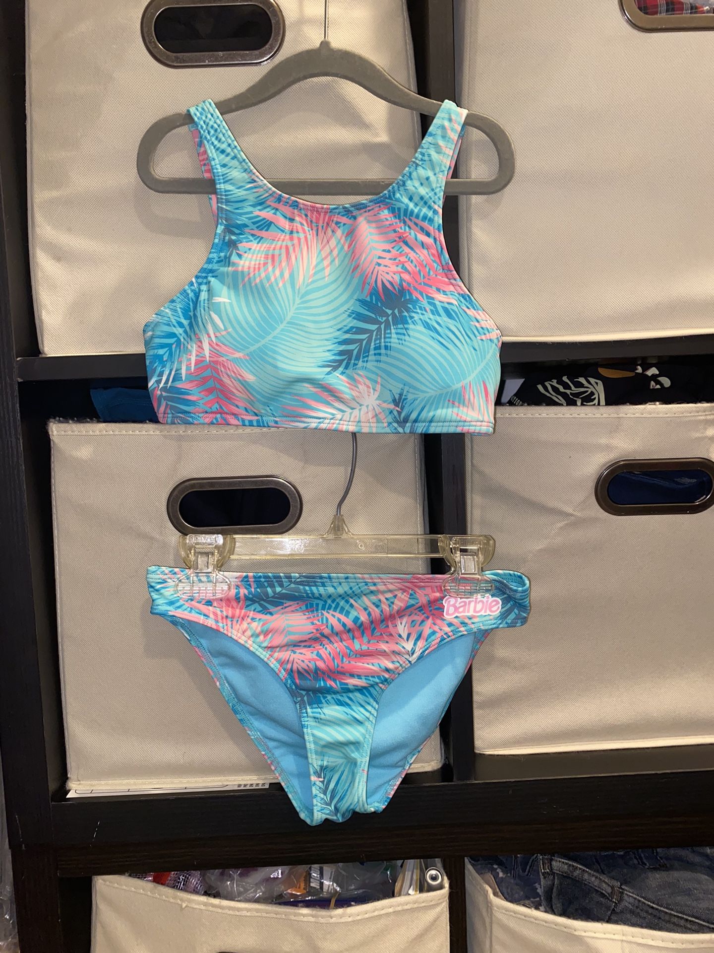 Roxy Barbie Girls Bathing Suit Bikini - Size Medium / 8 - 10