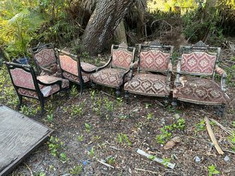 Antique Couch Set 17th-18th Century