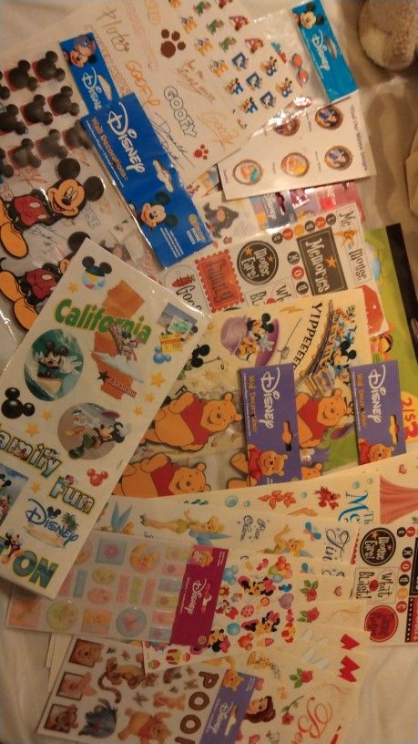 Disney Stickers Scrapbooking