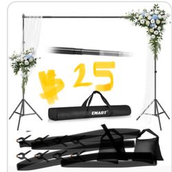 Backdrop Stand Emart, (Pending Until Monday)