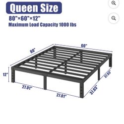 Queen Platform Bed 
