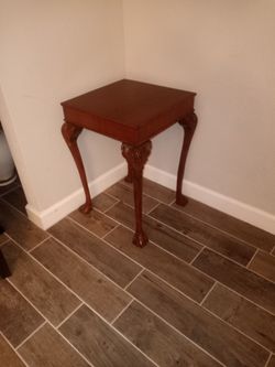 Carved Wood Table