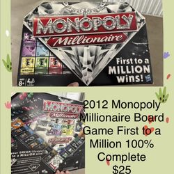 $25 monopoly board game
