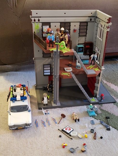 Playmobil Ghostbusters, Firehouse, Ecto1