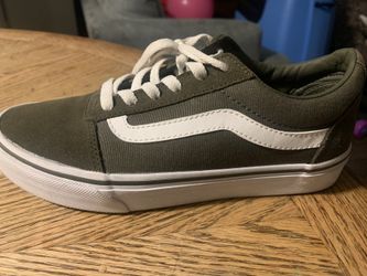 Vans olive green
