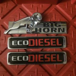Dodge Ram Original Emblems BigHorn EcoDiesel