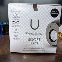 Worlds Smallest Bluetooth speaker - Fashionit U Boost Bluetooth Speaker – Brand New
